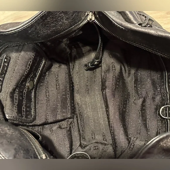 SOLD Celine Black Leather Bag - Picture 5 of 16